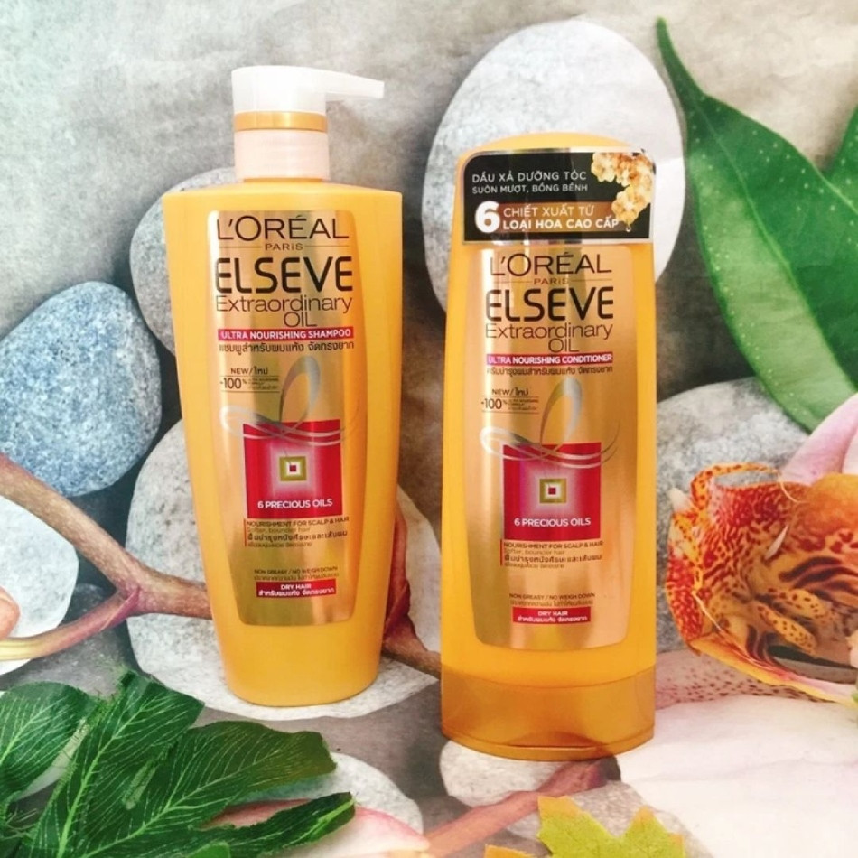 Dầu Xả L’Oreal Paris Elseve Extraordinary Nourishing Dưỡng Tóc