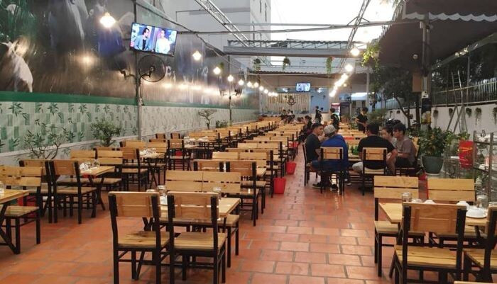 Decor quán nhậu bình dân truyền thống