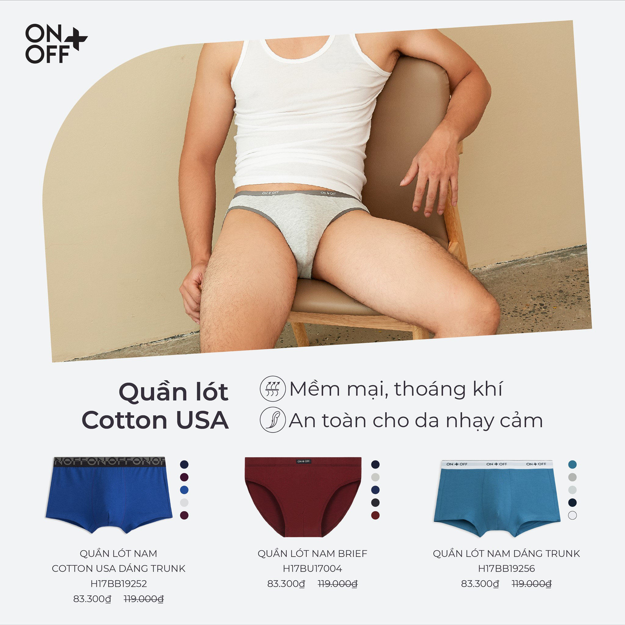 Top 20 thương hiệu đồ lót nam cao cấp chất lượng tốt nhất 2025