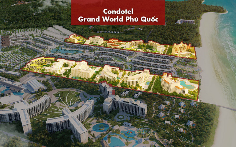 Dự án bất động sản nghỉ dưỡng Condotel - Grand World Phú Quốc