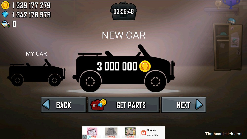 Đua xe Hill Climb Racing Mod APK