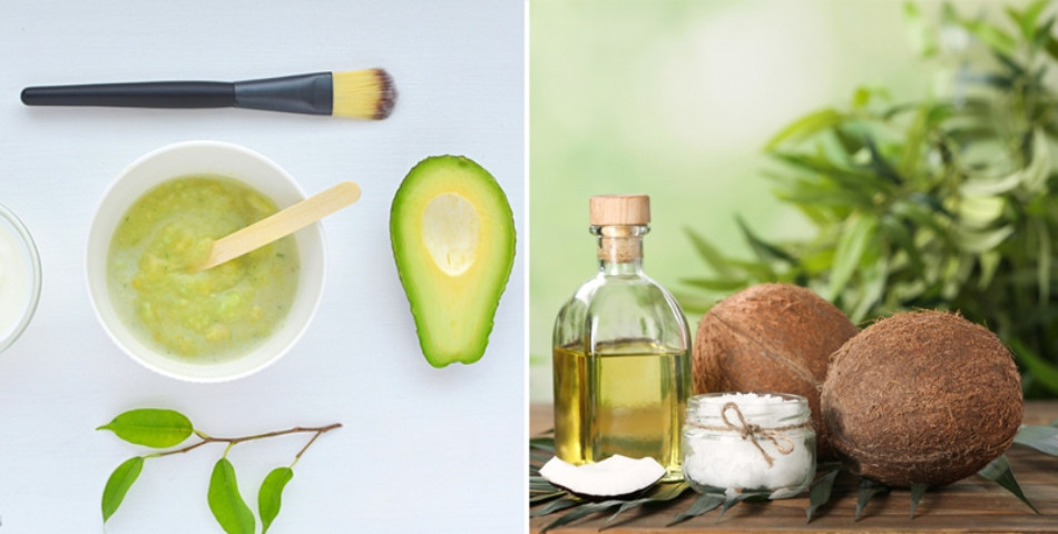 Dùng bơ và nước cốt dừa ủ tóc mềm mượt
