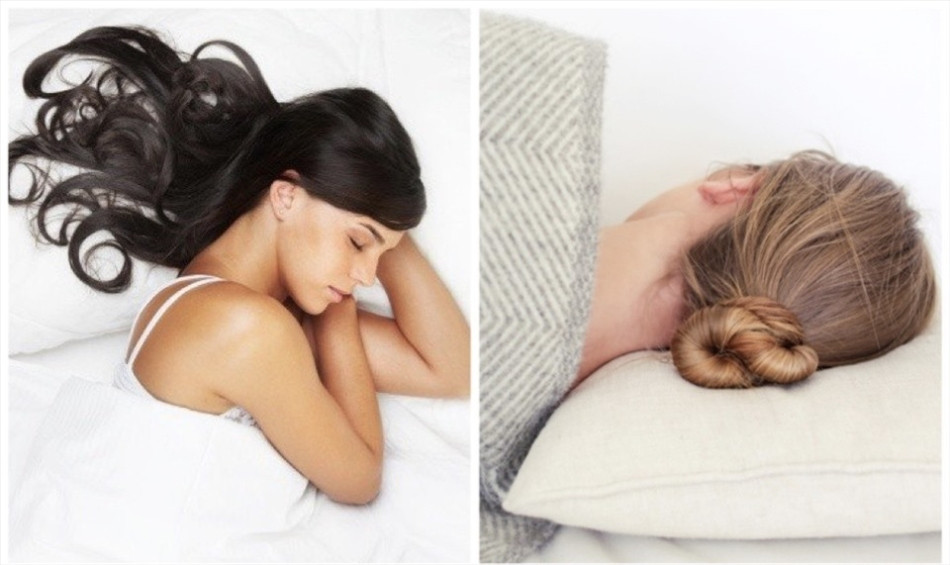 Dùng các biện pháp chăm sóc tóc khi ngủ