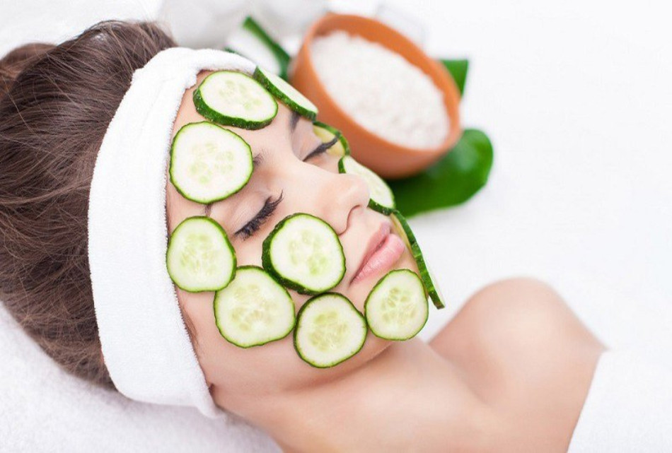 Dưỡng Da Đơn Giản Với Mặt Nạ Dưa Chuột