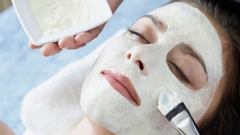 Dưỡng da từ gạo và sữa chua không đường
