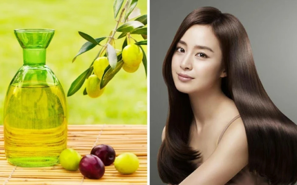 Dưỡng Tóc Bằng Dầu Oliu