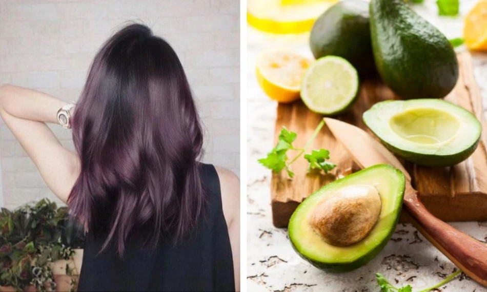 Dưỡng tóc bằng quả bơ