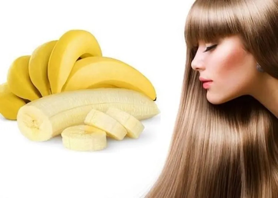 Dưỡng tóc bóng mượt bằng chuối chín