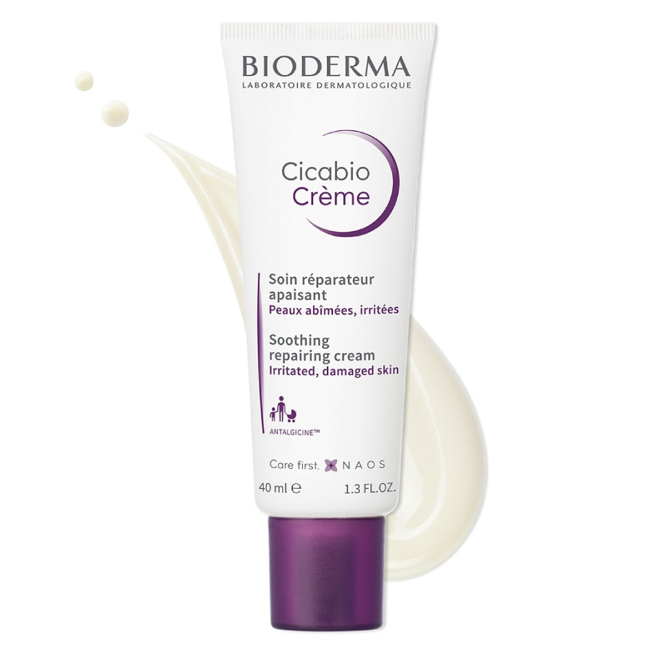 Dưỡng trắng da mặt cho mẹ bầu Bioderma Cicabio Creme
