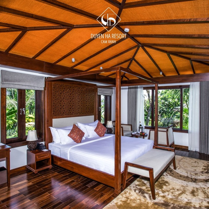 Duyên Hà Resort Cam Ranh – Phòng nghỉ hiện đại, sang trọng