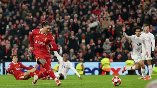 5 điểm nhấn Liverpool 2-1 Lille: Salah đạt cột mốc ấn tượng; The Kop quá đáng sợ