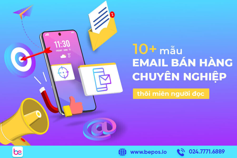 Thôi miên người đọc bằng Email bán hàng chuyên nghiệp