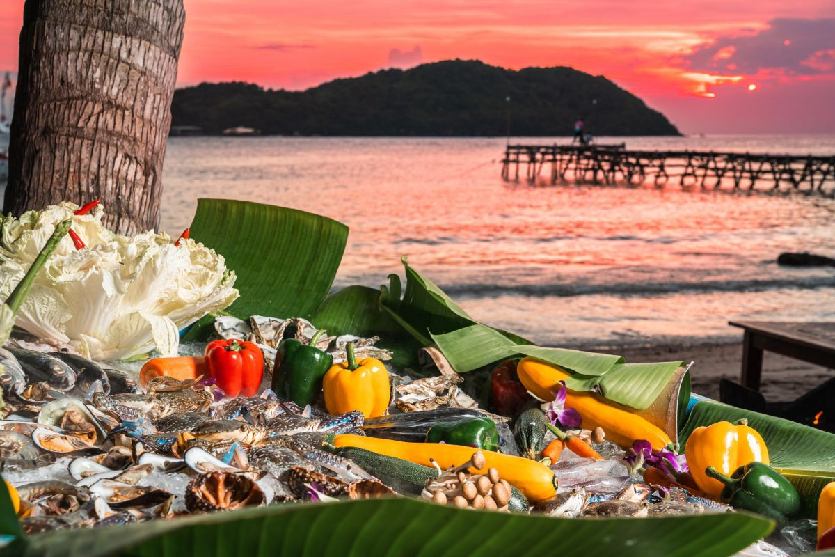 Fresh Phu Quoc specialty seafood