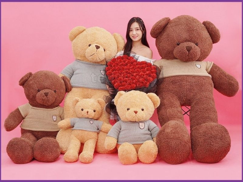 Gấu bông tặng bạn gái