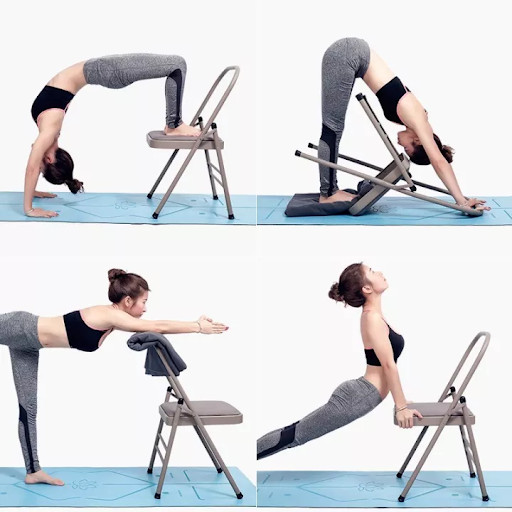 Ghế tập yoga giúp luyện tập thoải mái