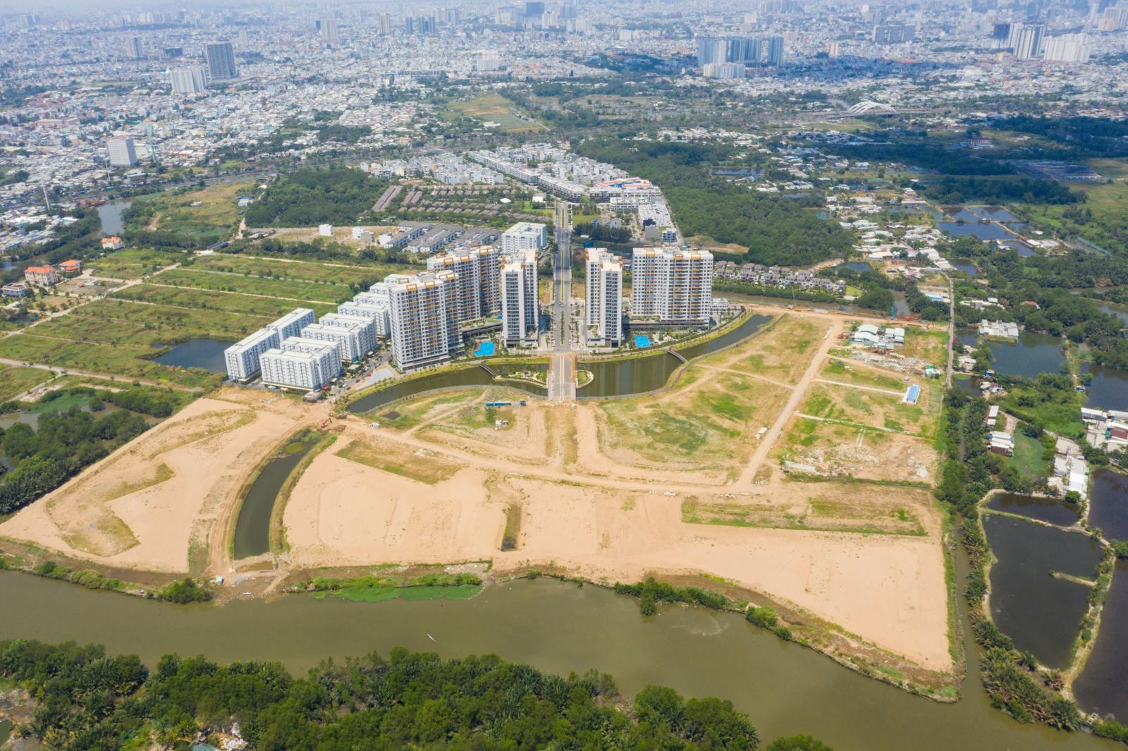Giá đất tăng nhẹ ở các khu vực chính