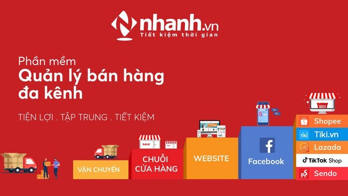 Giải pháp quản lý bán hàng phụ tùng ô tô xe máy Nhanh.vn