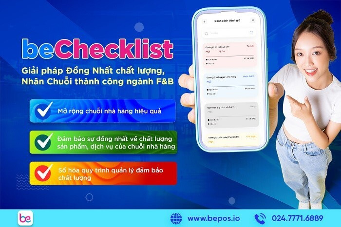 Giải pháp quản lý chất lượng beChecklist