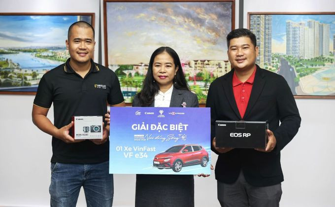 Giải thưởng cuộc thi ảnh Vinhomes Grand Park