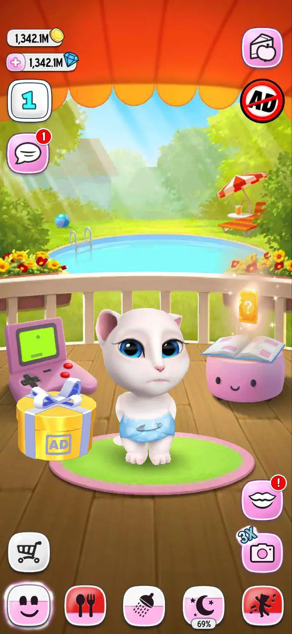Tải Mod My Talking Angela Apk v25.2.0.7020 [Vô hạn tiền, Full kim cương]