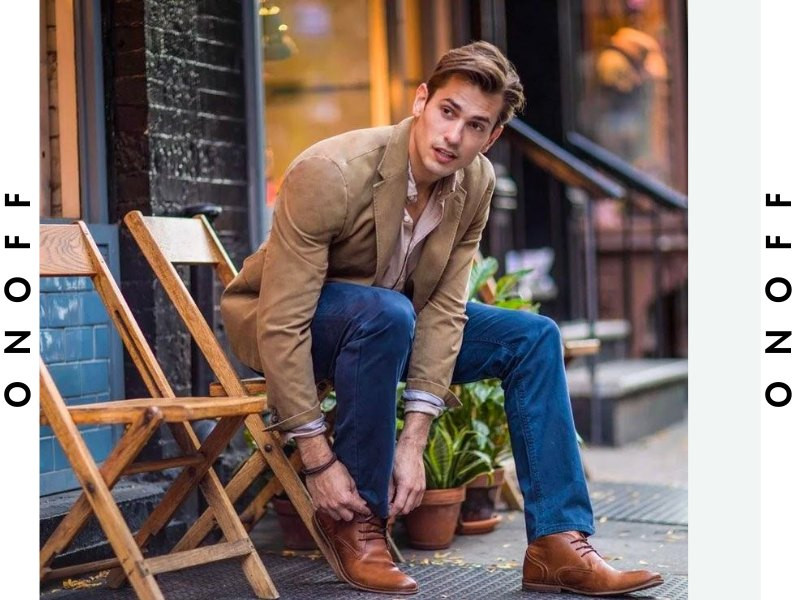 Giày Chukka Boots với thiết kế tối giản