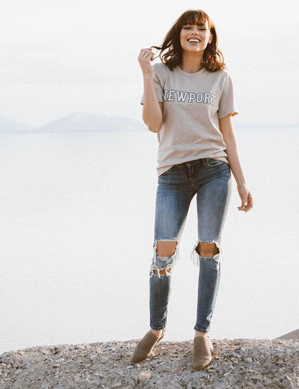 Giày oxford với quần skinny