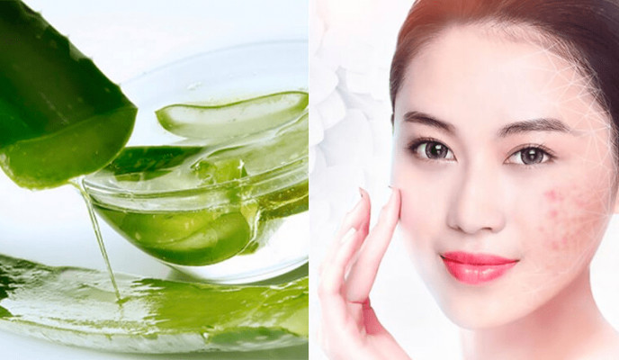 Giữ ẩm cho da bằng nha đam