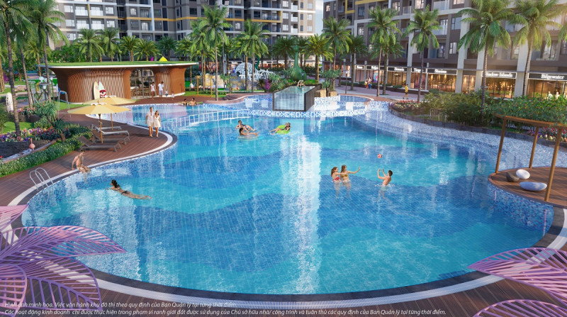 Glory Heights sở hữu hệ thống tiện ích sang trọng mang phong cách resort 5 sao
