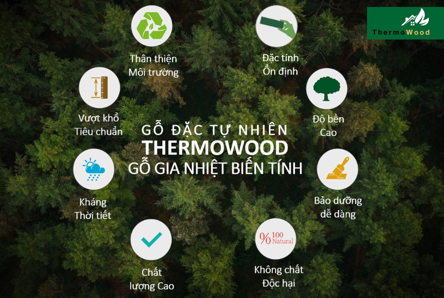 Tại sao bạn nên lựa chọn sàn gỗ ngoài trời bằng công nghệ gỗ biến tính?