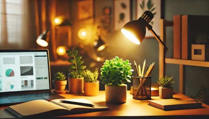 Góc Làm Việc Xanh
