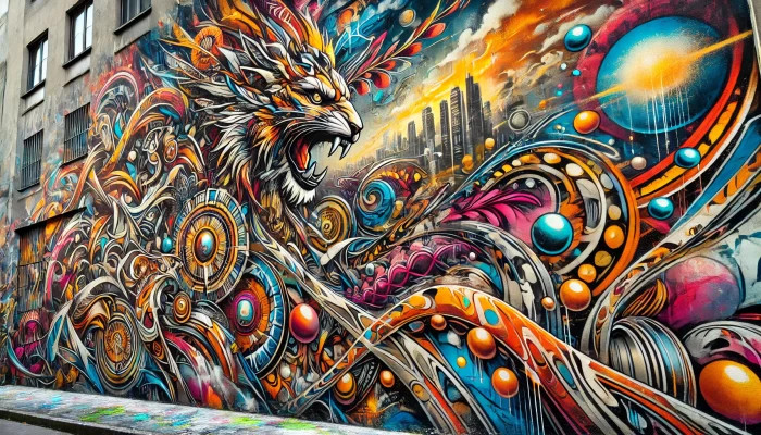 Graffiti Đường Phố Sáng Tạo
