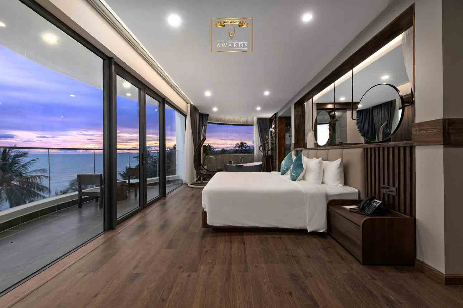 Grand Suite Ocean Panorama - Hạng phòng sang trọng bậc nhất Sunset Beach Resort &amp; Spa.