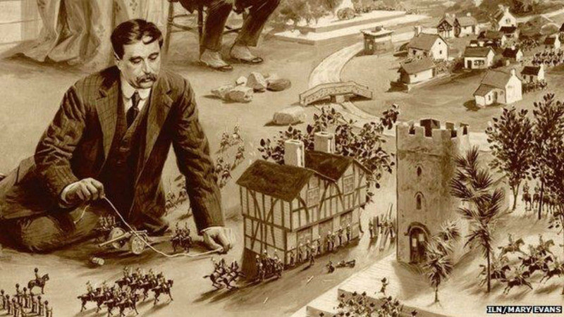 H. G. Wells thích các trò chơi chiến đấu giả lập