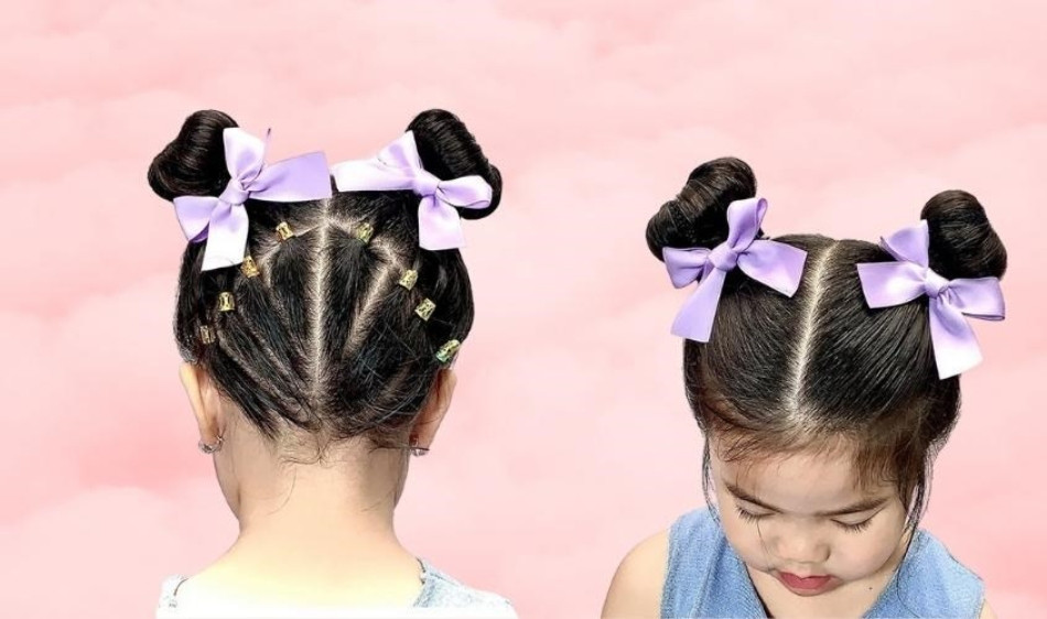 Hạn chế buộc tóc chất và tạo kiểu hàng ngày cho bé gái