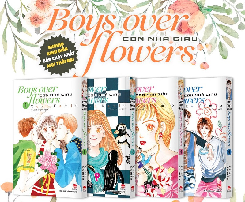Hana Yori Dango – Con Nhà Giàu - shoujo manga