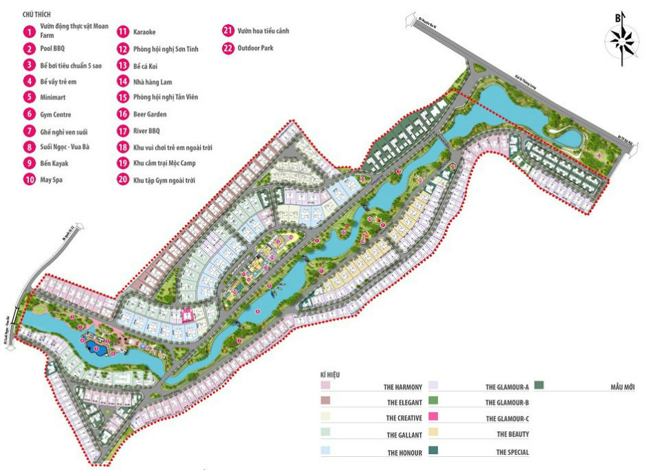 Hệ thống tiện ích Xanh Villas