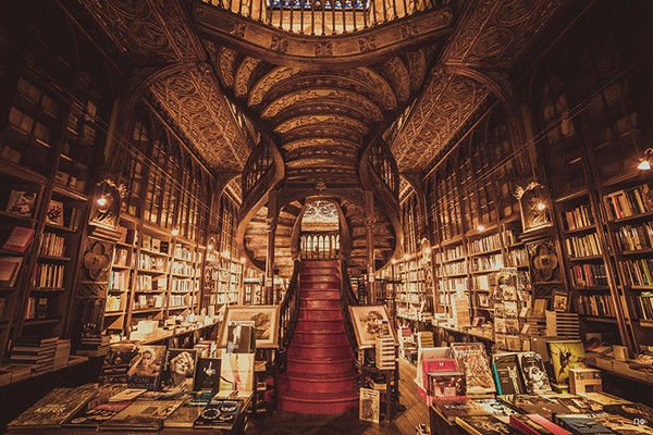 Hiệu sách Livraria Lello (Porto, Bồ Đào Nha)
