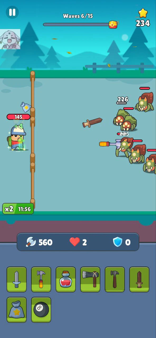 Tải Mod Backpack Hero: Merge Weapon Apk v2.26.0 [Hack đá quý]