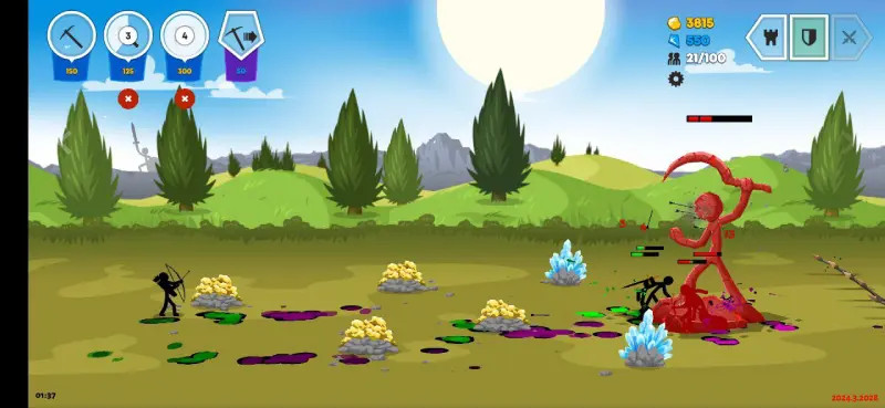 Tải Mod Stick War: Saga Apk v2025.4.1323 [Vô hạn tiền, Full đá quý]