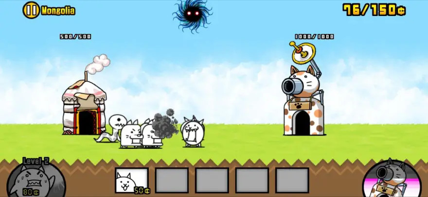 Hình ảnh minh họa game The Battle Cats