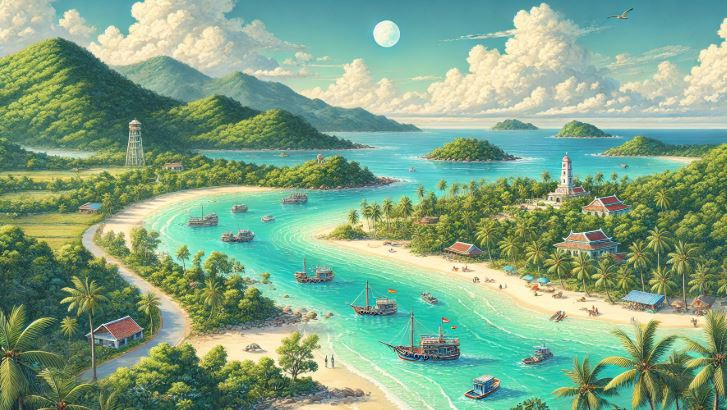 Hình ảnh minh họa về Quần đảo Trường Sa