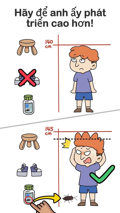 Hình ảnh mô tả giao diện game Brain Out