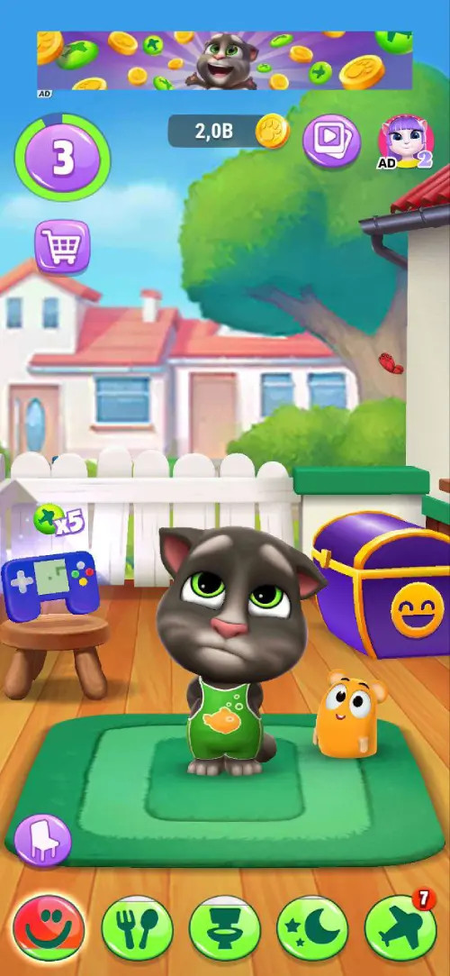 Tải Mod My Talking Tom 2 Apk v25.1.3.11738 [Vô hạn tiền]