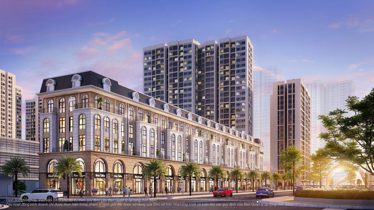 Hình ảnh Phố thương mại Ginza tại Vinhomes Grand Park