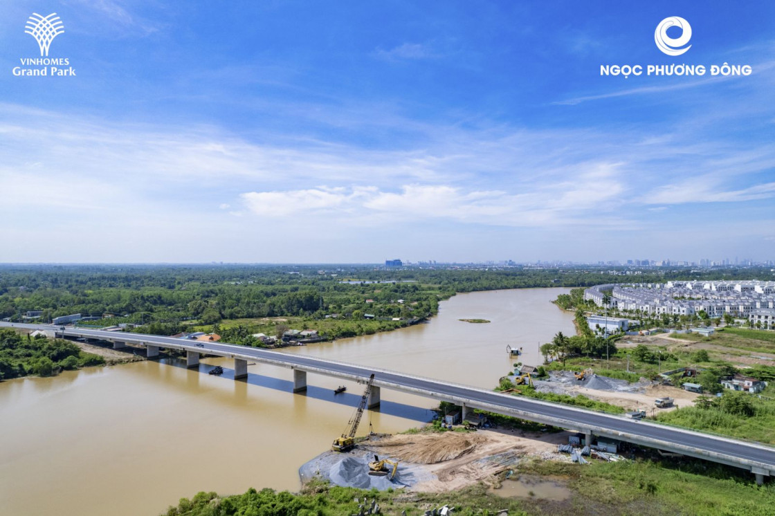 Hình ảnh thi công cầu Long Đại