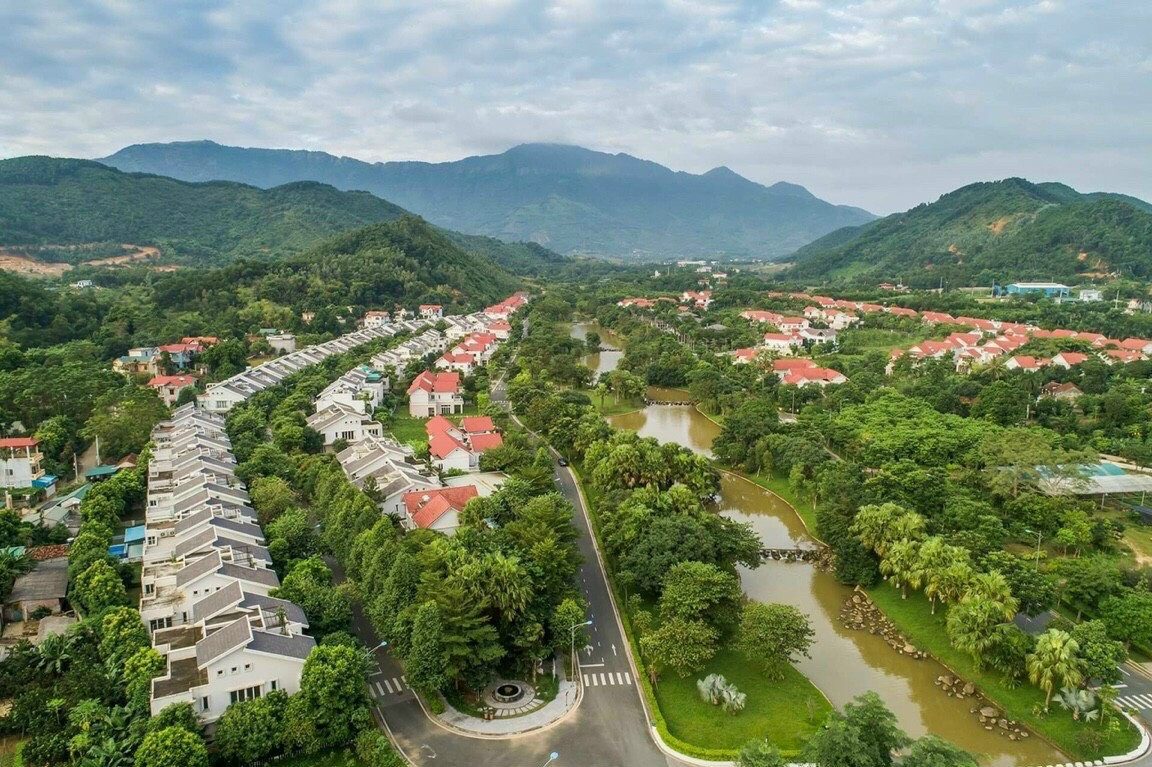 Hình ảnh thực tế từ dự án Xanh Villas