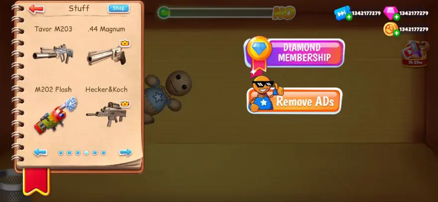 Hình ảnh trong game Kick the Buddy: Second Kick