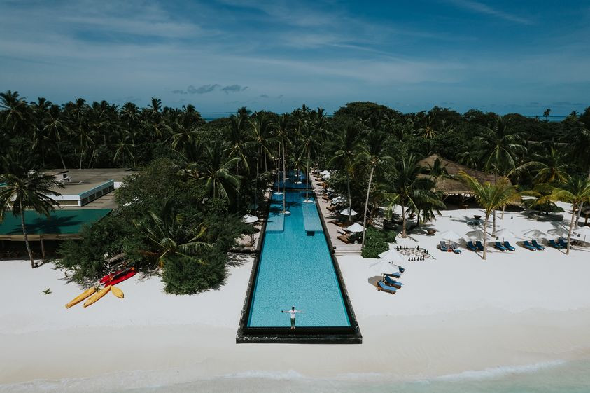 Hồ bơi tại Fairmont