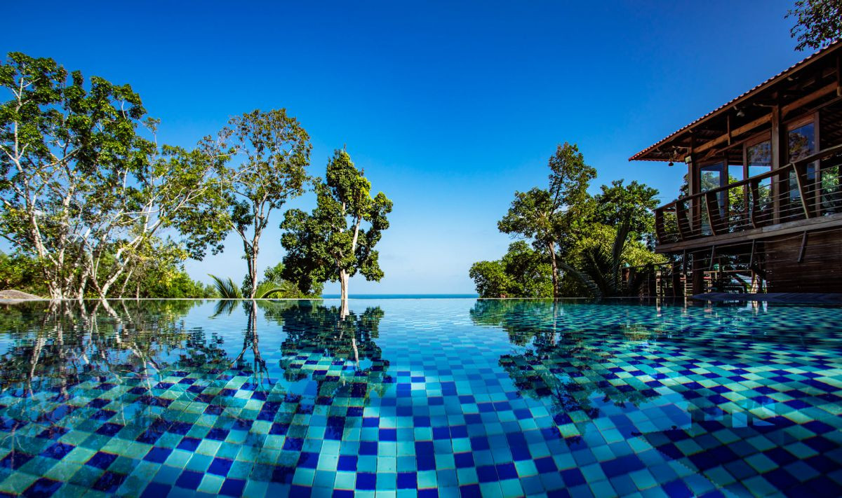 Hồ bơi vô cực Jade Mountain Villa Resort Phú Quốc