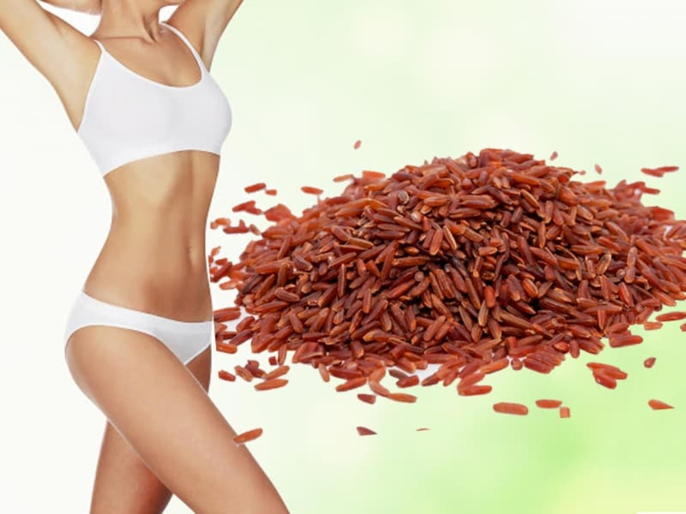 Hỗ trợ giảm cân với gạo lứt đỏ